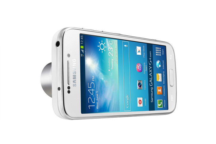 The Samsung Galaxy S4, an advanced smartphone...