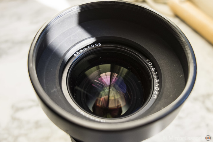 The metal lens hood