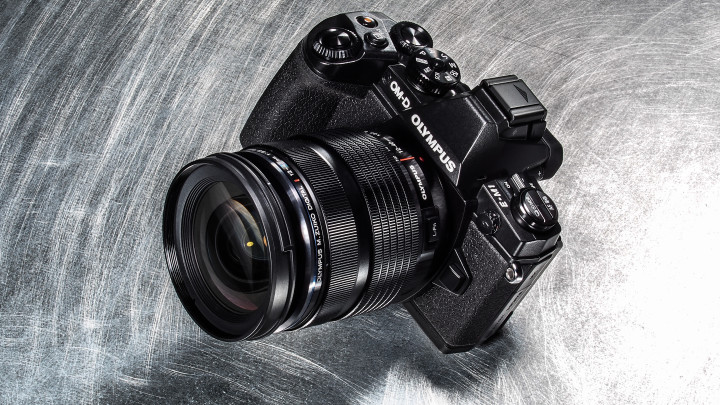 The new OM-D E-M1 with the new 12-40mm f/2.8 attached.