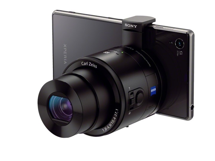 The Sony QX100 on the new Sony Xperia Z1