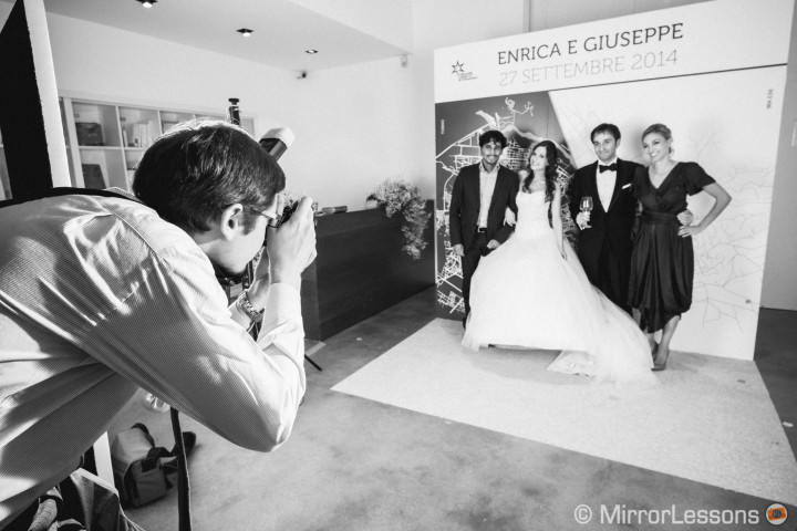 mirrorless wedding photography
