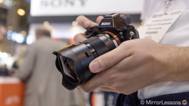 Sony 28mm f/2 + 21mm converter