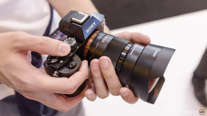 Sony 28mm f/2 + 21mm converter