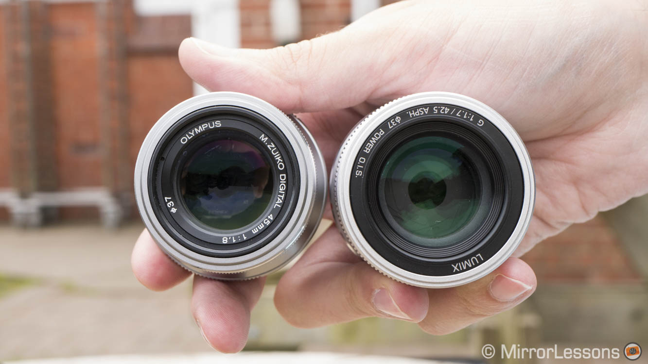 Panasonic Lumix 42.5mm f/1.7 Review and Comparison with Olympus 45mm f/1.8 vs Nocticron 42.5mm