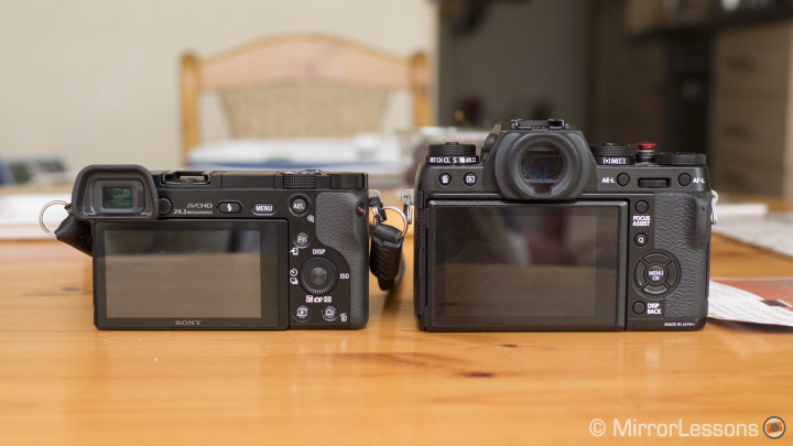 fuji xt1 vs sony a6000