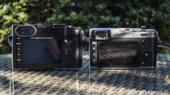 Leica Q vs Fuji X100T