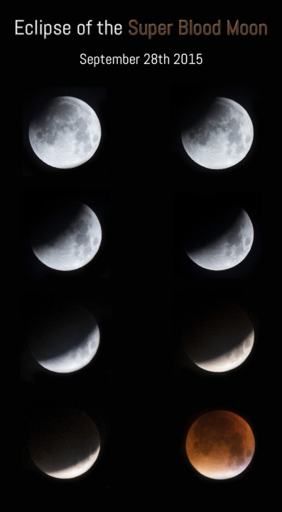 The Super Blood Moon - Lunar Eclipse