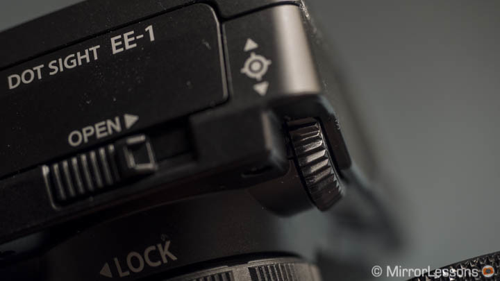 olympus ee1 dot sight review