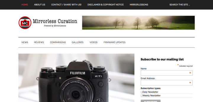 mirrorless curation