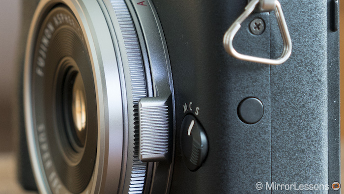 fujifilm x70 function buttons