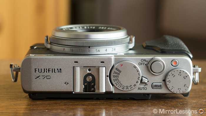 fuji x70 top