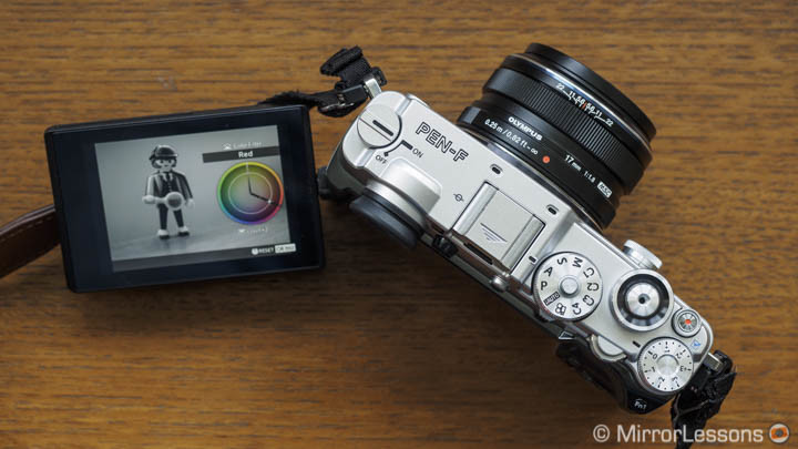 olympus pen f review