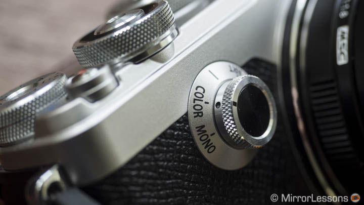 olympus pen f creative dial