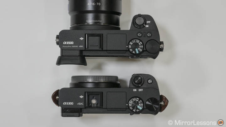 sony a6300 vs a6500