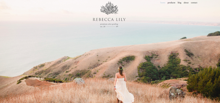 The Rebecca Lily website